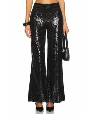 Ripley Rader Sequin Wide Leg Pant - Black