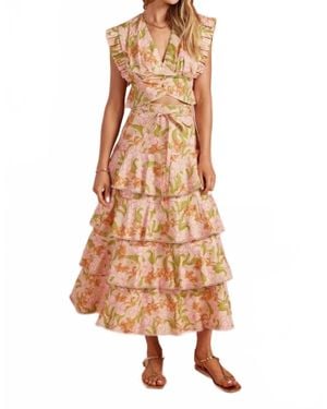 Strut & Bolt Bloom Meadow Top - Brown
