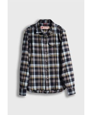 Iron & Resin Palmer Flannel Shirt - Black