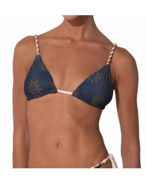 Ancora The Sunbathe Braided Top - Blue