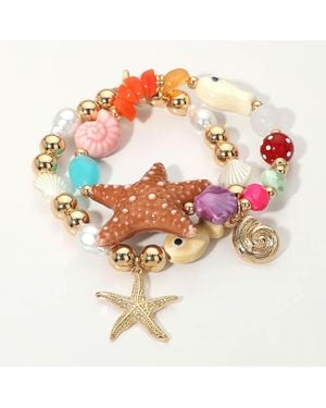 Fashnzfab 2Pcs - Pink