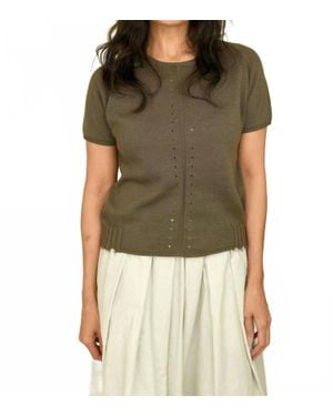 H+ Hannoh Wessel Philiberta Knit Sweater - Green