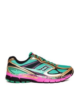 Saucony Progrid Guide 7 Hi Octane Sneakers - Green