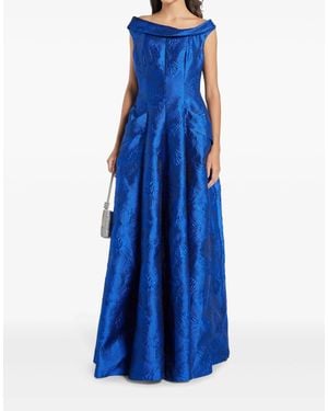 Talbot Runhof Long Dress - Blue