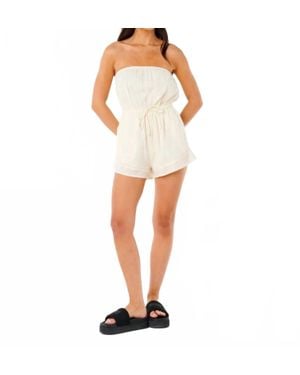Rip Curl Neon Isles Romper - White