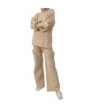 Holebrook USA Matilda Cargo Pants - Natural