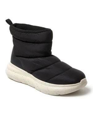 Dearfoams Texoma Bootie With Regnr8 - Black