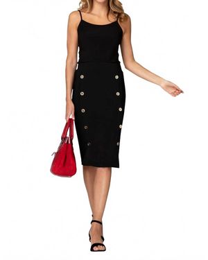 Joseph Ribkoff Pencil Skirt - Black