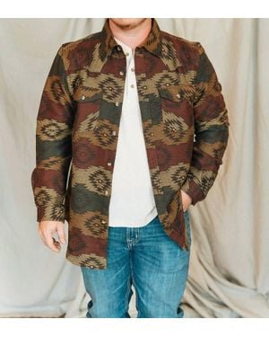 Tasha Polizzi Lodge Shirt - Brown