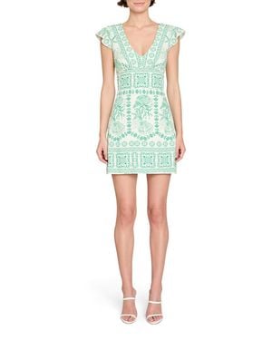Amanda Uprichard Quinta Dress - Green