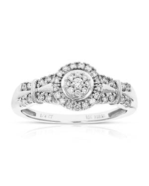 Vir Jewels 1/4 Cttw Lab Grown Diamond Ring - Metallic
