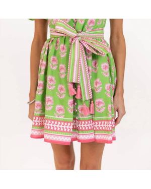 TCEC Blythe Button Down Mini Dress - Multicolor