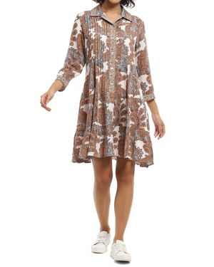 parsley & sage Pilar Mini Dress - Natural