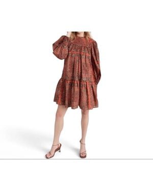 Ulla Johnson Ria Mini Dress - Red