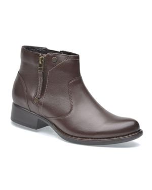 Pazstor Lambskin Boots-Faby - Brown