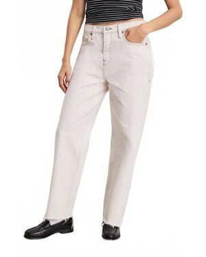 GOOD AMERICAN Good Standard Straight Jeans - White