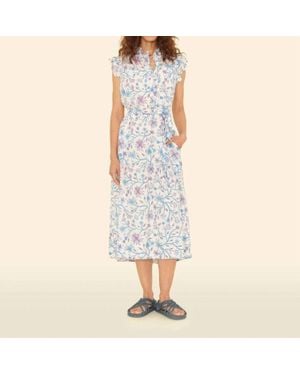 Xirena April Midi Dress - Blue