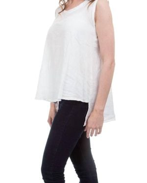 Gigi Moda Gloria Sleeveless Top - White