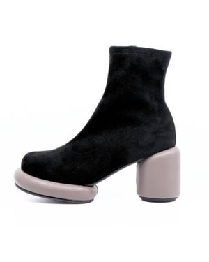 All Black Mod Stretch Bootie - Black