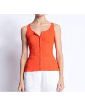 Karina Grimaldi Chloe Knit Top - Orange