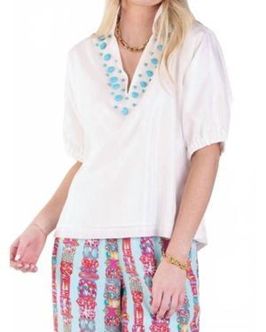 Emily Mccarthy Poppy Top - White