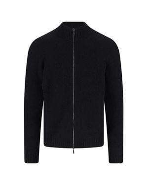 Drumohr 100% Lambswool Sweater - Black