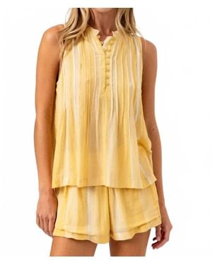 Sundays Lydie Top - Yellow