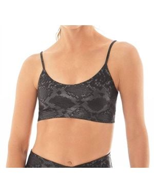 Maaji Reversible Low Impact Sports Bra - Black
