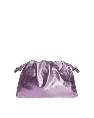 LEMIZ Monica Crossbody Clutch Bag - Purple