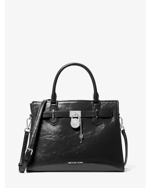 Michael Kors Outlet Landon Medium Satchel - Black
