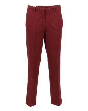 BRIGLIA Tailored Straight-Leg Pants