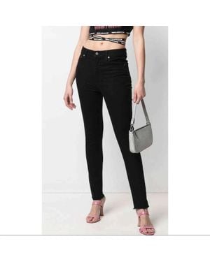 Boyish Zachary High-Rise Skinny Jeans - Black