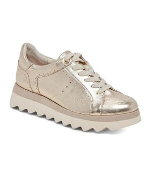 Dolce Vita Jorgie Sneakers Leather Platform Shoes Htat1149 - White