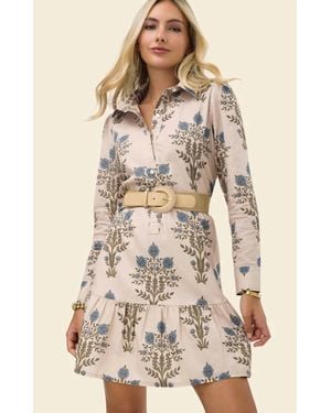 spartina 449 Ivonne Shirt Dress - Natural