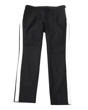Karl Lagerfeld Pants With Side Stripe - Black