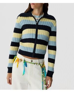 Guest In Residence Kirby Knit Jacket - Blue