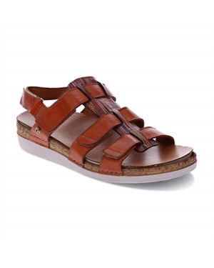 Revere Santorini Gladiator Sandal - Brown