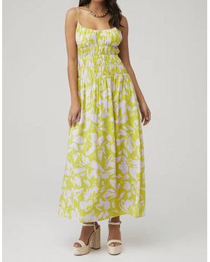Astr Andrina Dress - Yellow
