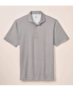 Johnnie-o Link Short Sleeve Polo - Gray