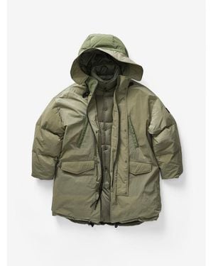 Holden M Long Down Puffer - Green