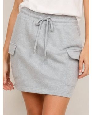 Lamade Mini Cargo Skirt - Gray