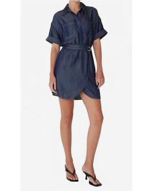 JS71 Winnie Mini Dress - Blue