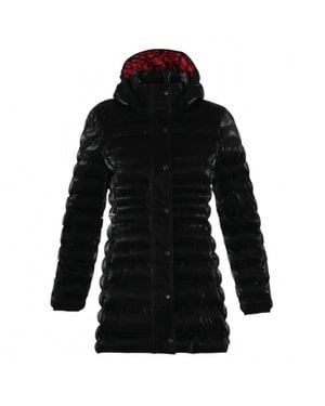 Dolcezza Puffer Jacket With Detachable Hood - Black