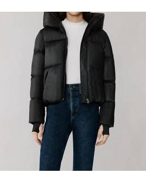 SOIA & KYO Iroh Puffer Jacket - Black
