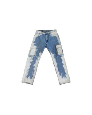 KnotWtr Cargo Jeans - Blue