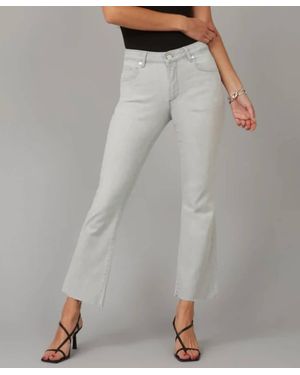 Lola Denim Gene Mid-Rise Bootcut Jean - Gray