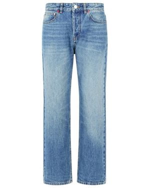 Isabel Marant 'Daya' Cotton Jeans - Blue
