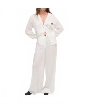 For Love & Lemons Everyday Pj Set - White