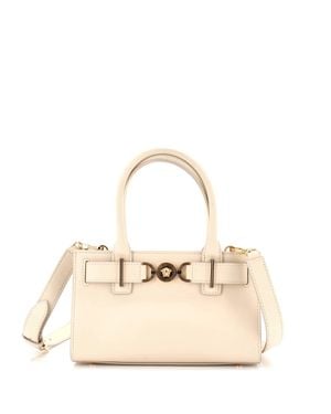 Versace Medusa 95 Tote Leather - Natural