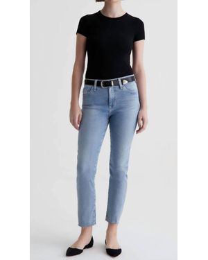 AG Jeans Mari Crop Jeans - Blue